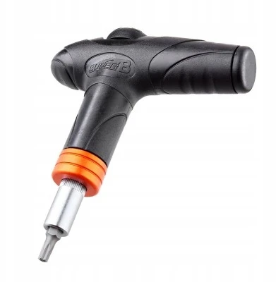 Super B Dinamometrinė raktas dvirčiui - SUPERB - TB-TW50 - 3-4-5 mm - Juoda - Plastikas