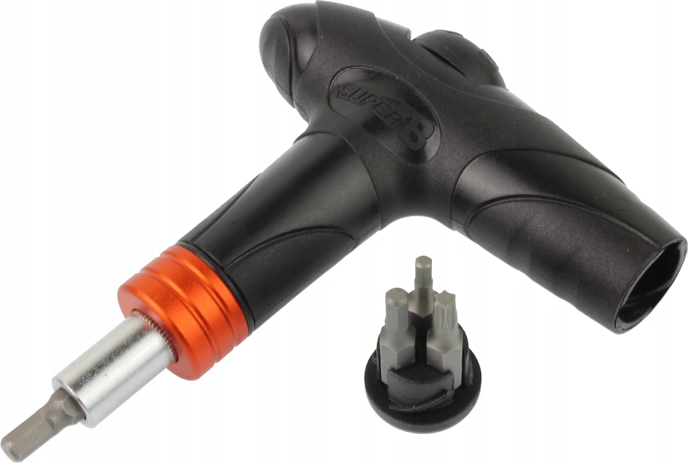 Super B Dinamometrinė raktas dvirčiui - SUPERB - TB-TW50 - 3-4-5 mm - Juoda - Plastikas