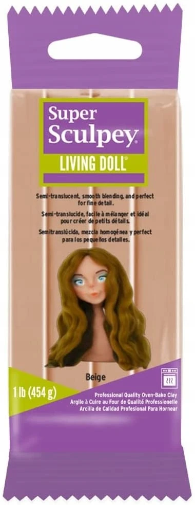 SUPER SCULPEY CAY SCULPING CAY 454g BEIGE