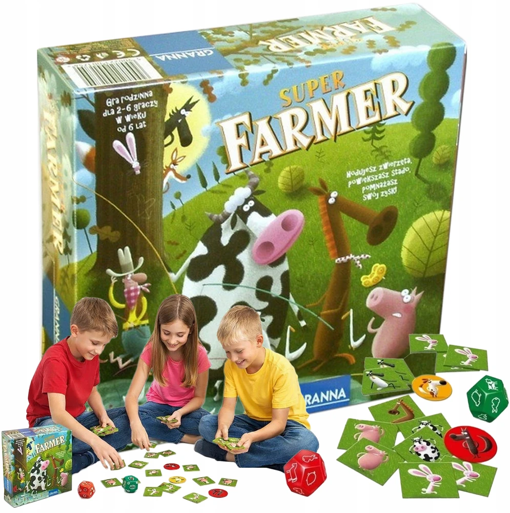 Superfarmer šeimos stalo žaidimas VAIKAMS
