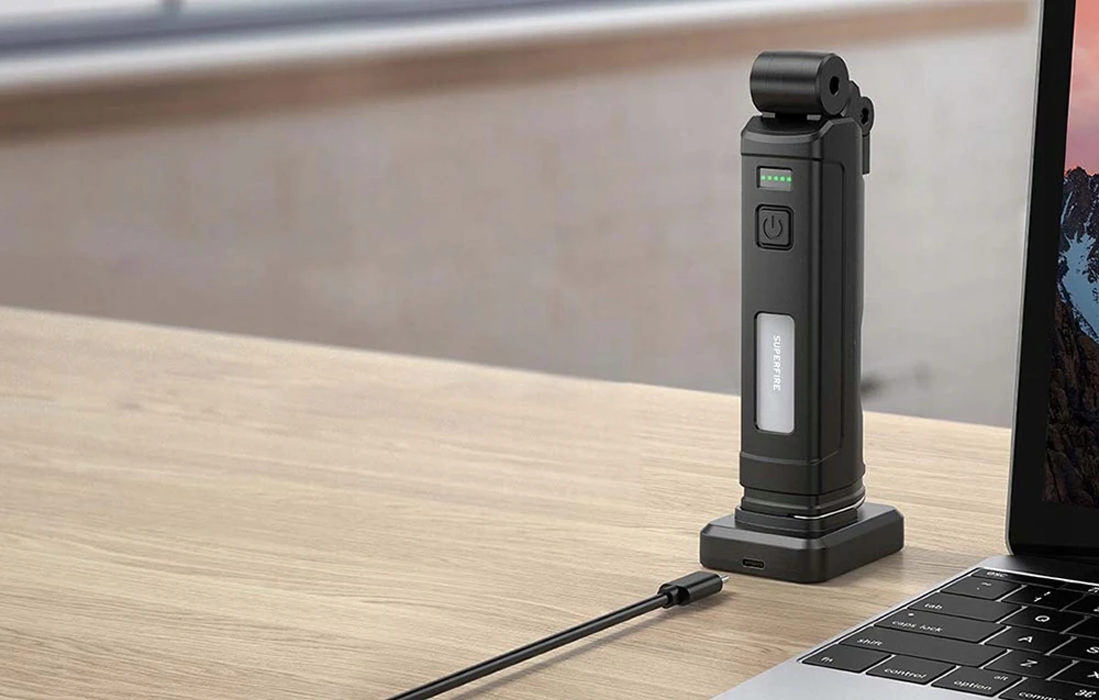 Daugiafunkcis žibintuvėlis Superfire G16-S USB-C 800lm 45m