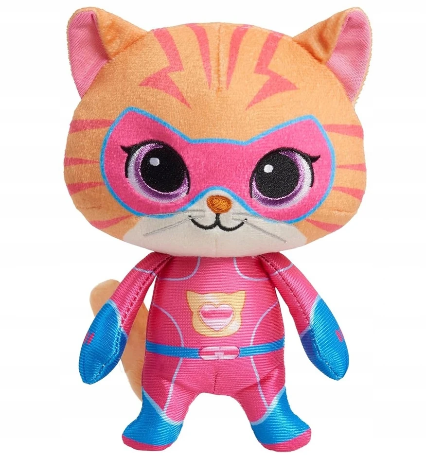 Superkitties „Disney Junior“ „Superkoty“ „Super Kitties“ pliušinis kačiukas Ginny/Gosia, 18 cm
