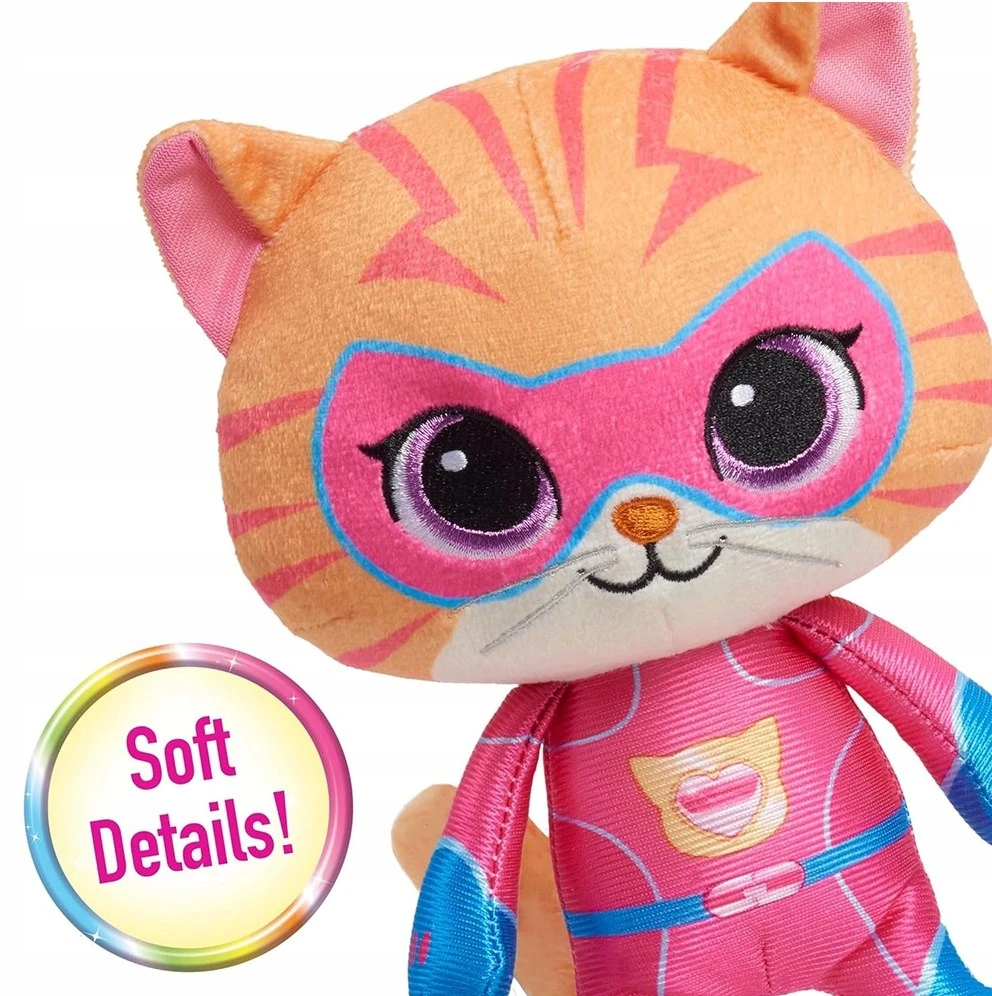 Superkitties „Disney Junior“ „Superkoty“ „Super Kitties“ pliušinis kačiukas Ginny/Gosia, 18 cm