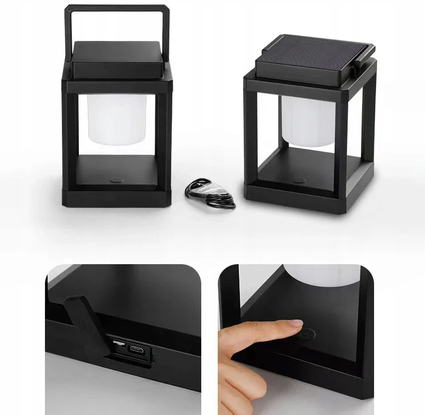 Superled Led Sodo Šviestuvas Saulės/usb Įkraunamas, Atsparus Vandeniui