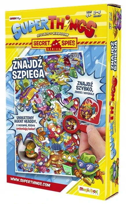 John Adams SuperThings Secret Spies Raskite šnipinėjimo žaidimą