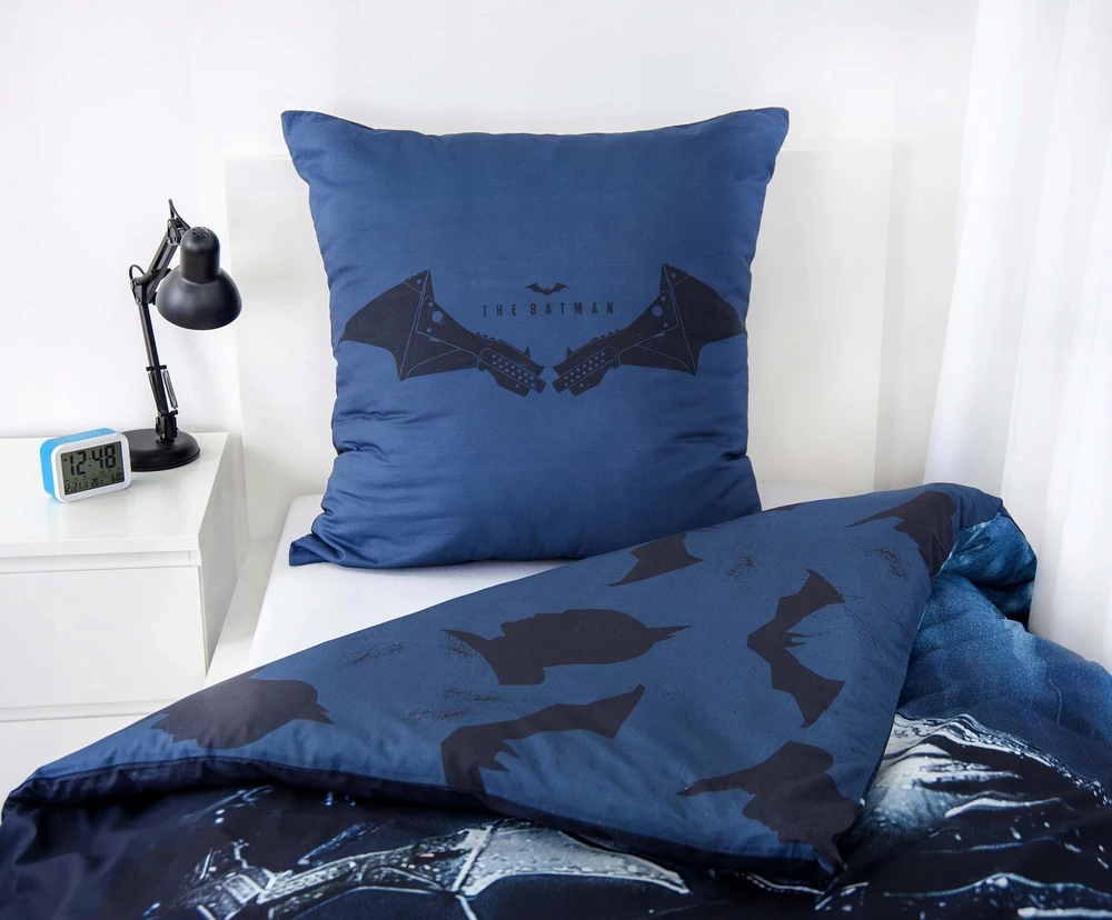 Supreme Style Dvipusė patalynė "batman" 140x200 cm, 100% medvilnė
