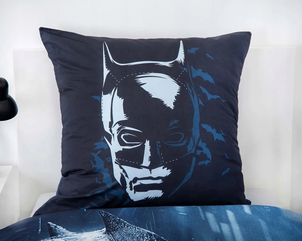 Supreme Style Dvipusė patalynė "batman" 140x200 cm, 100% medvilnė