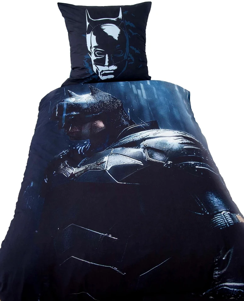 Supreme Style Dvipusė patalynė "batman" 140x200 cm, 100% medvilnė