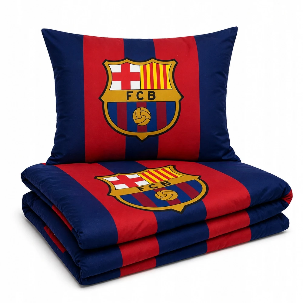 Supreme Style FC Barcelona patalynės komplektas 135 x 200 cm Licencijuotas Lewandowski Szczęsny