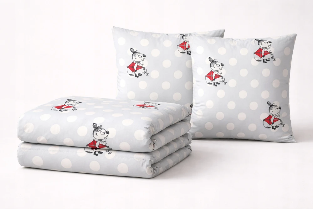 Patalynės komplektas Supreme Style Little My Moomin patalynė Moomin 160x200 medvilnė SAUGI TEKSTILĖ