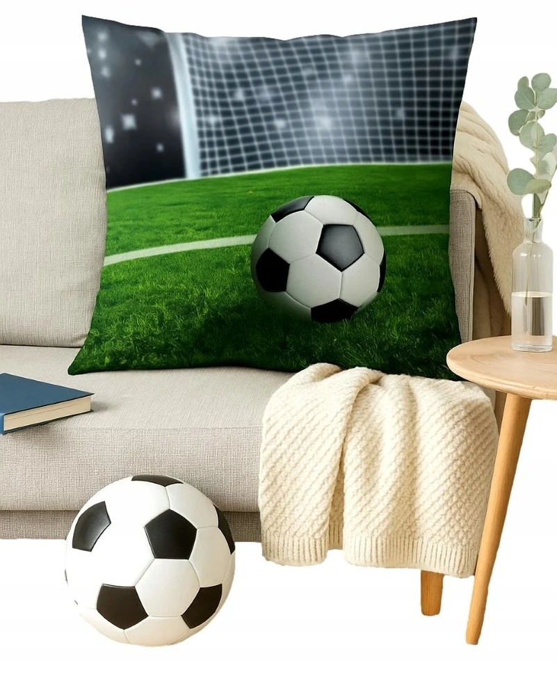 Supreme Style Užvalkalas PIŁKA sportowa 40x40 bramka boisko FOOTBALL