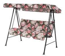 Sūpuoklė PATIO Tora Juodas Edition A101-23PB, 175X95X140 CM