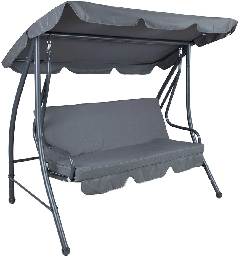 Sūpuoklė PATIO Tora Juodas Edition G051-02IB, 175x95x140 cm