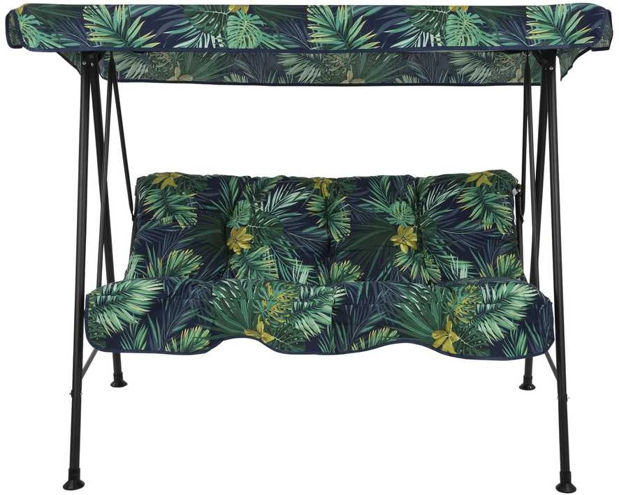 Sūpuoklė PATIO Tora Juodas Edition G058-02PB, 175x95x140 cm