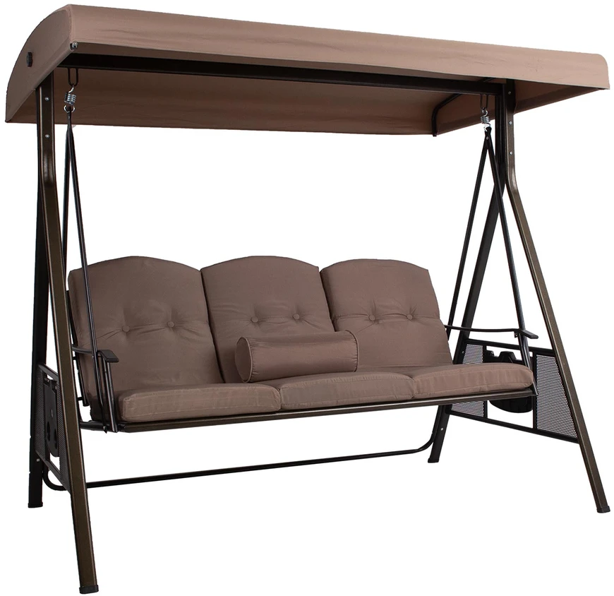 Sodo sūpynės su stogeliu „Celebes Plus D002-06PB PATIO“
