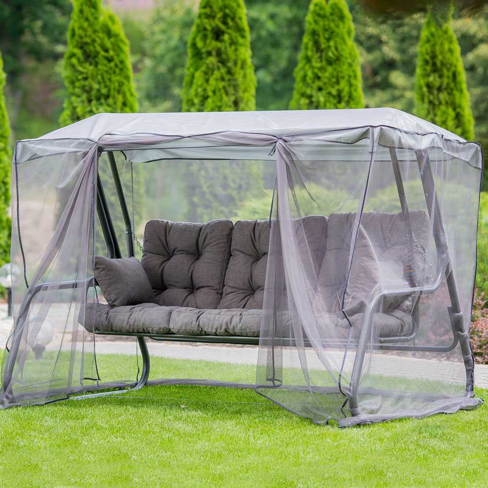 Sodo sūpynės su stogeliu „Celebes Plus D002-06PB PATIO“