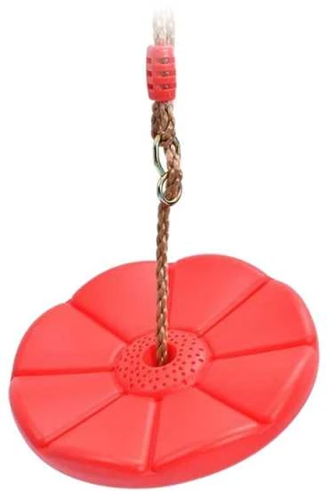 Vaikiškos sodo sūpynės su sėdynės virve, 27 cm, raudona