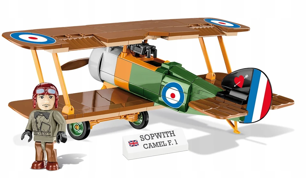 Surenkamas modelis Sopwith F.1 Camel Cobi, 2987, 176 d.