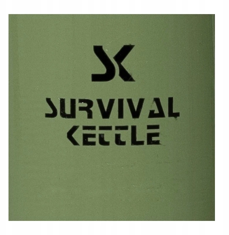 Survival Kettle Virdulis Survival Virdulys Žalias Stove, 23x16cm, žalias