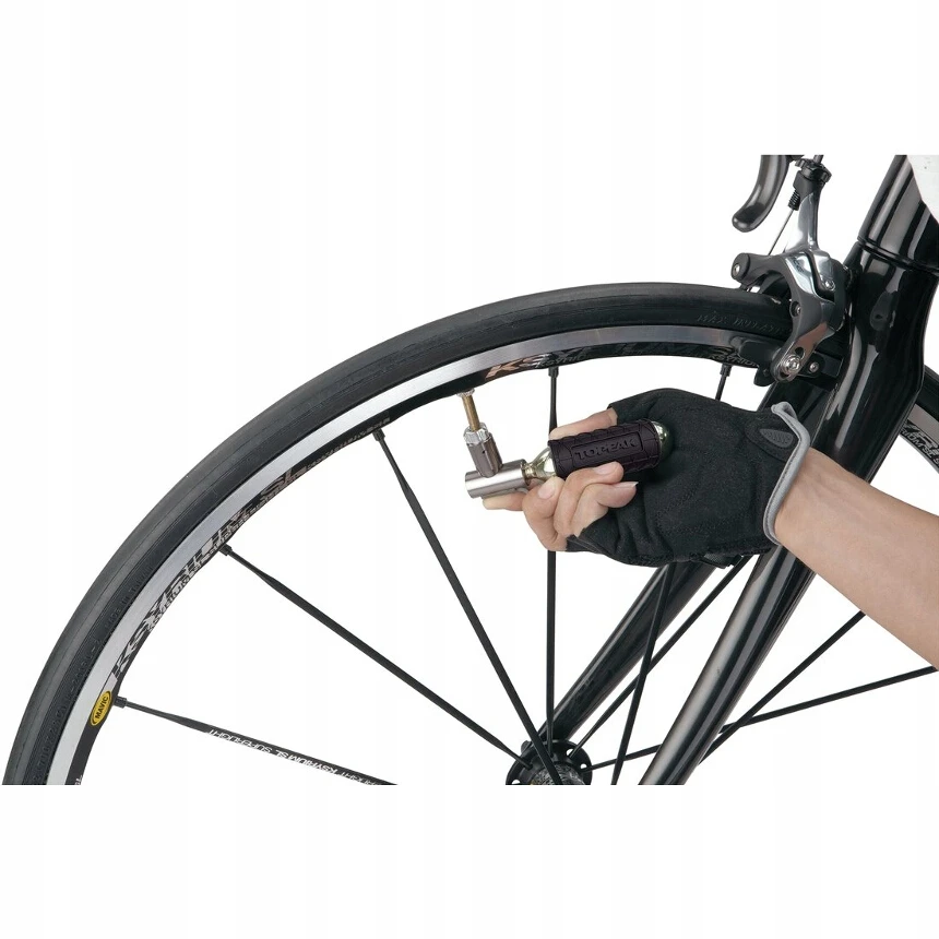 Suspaustų CO2 dujų pompa su balionėliu Topeak Air Booster