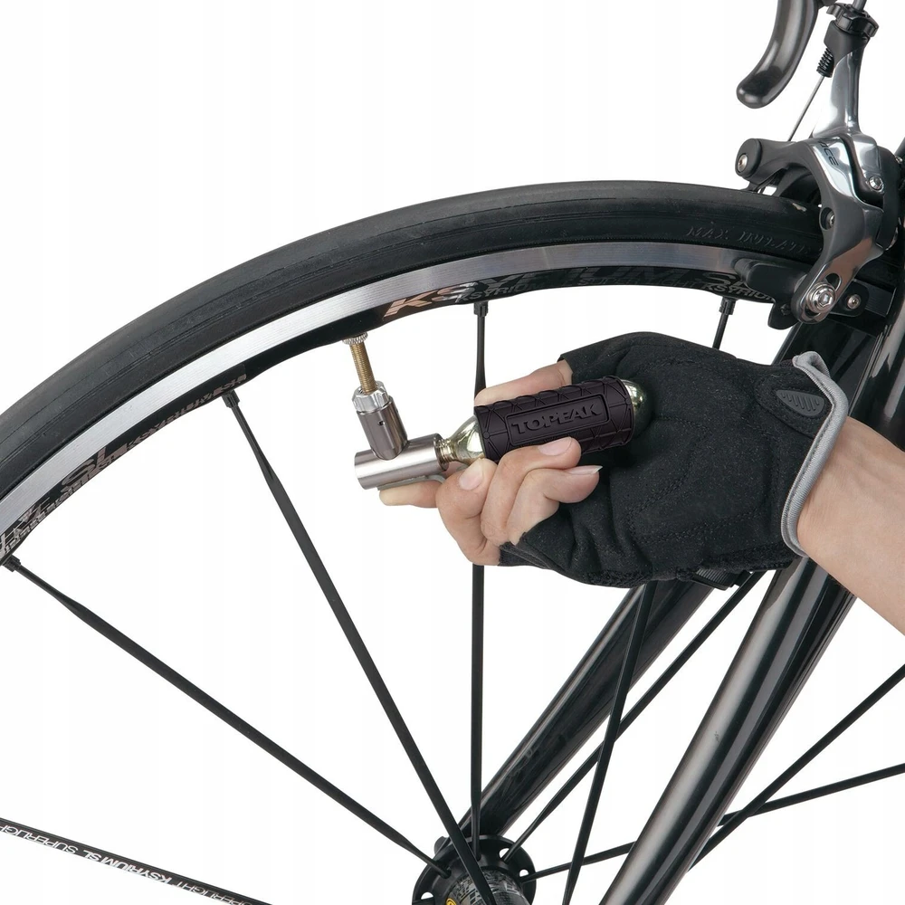 Suspaustų CO2 dujų pompa su balionėliu Topeak Air Booster