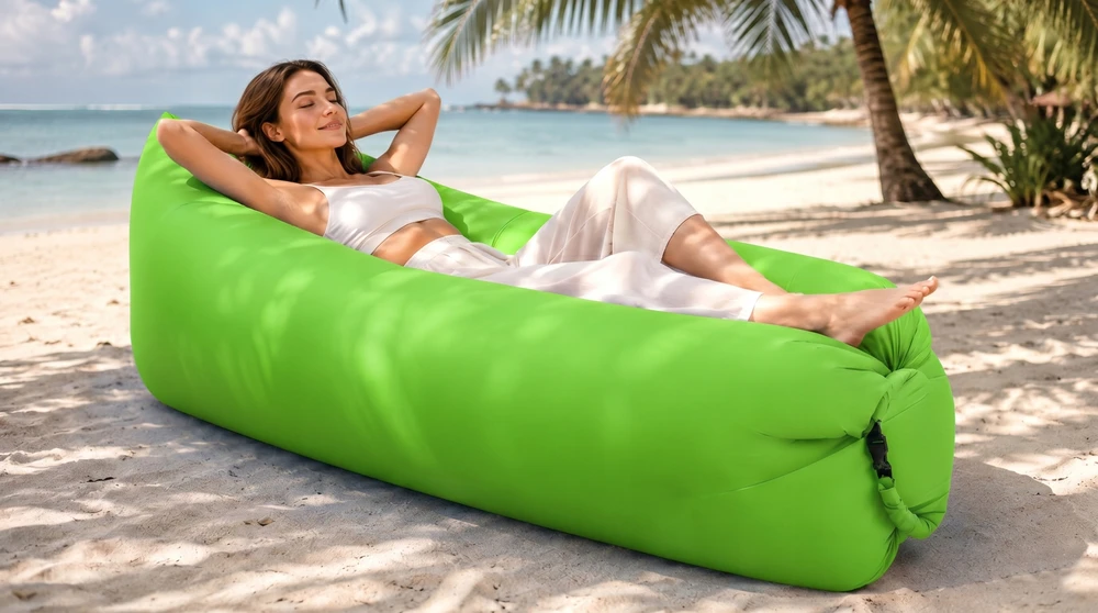 SUstiprintas LAZY BAG PRIPUČIAMA SOFA ČIUŽINIS KĖDĖ KĖDĖ KĖDĖ XXL + 200KG KREPŠELIS