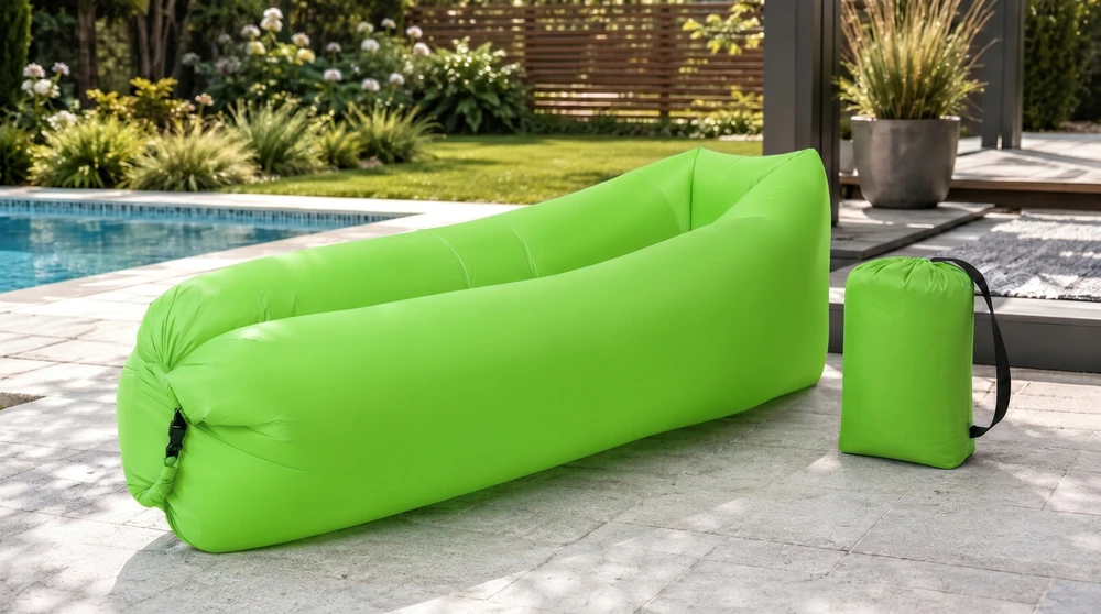 SUstiprintas LAZY BAG PRIPUČIAMA SOFA ČIUŽINIS KĖDĖ KĖDĖ KĖDĖ XXL + 200KG KREPŠELIS