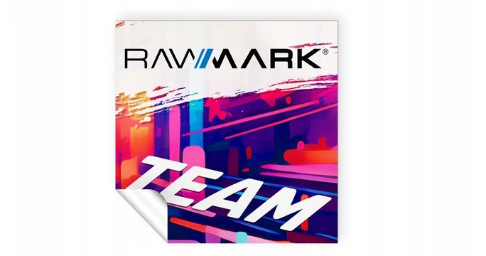 Teka Susuktos gelinės kreidelės vaikams RAWMARK 12 vnt + šepetėlis