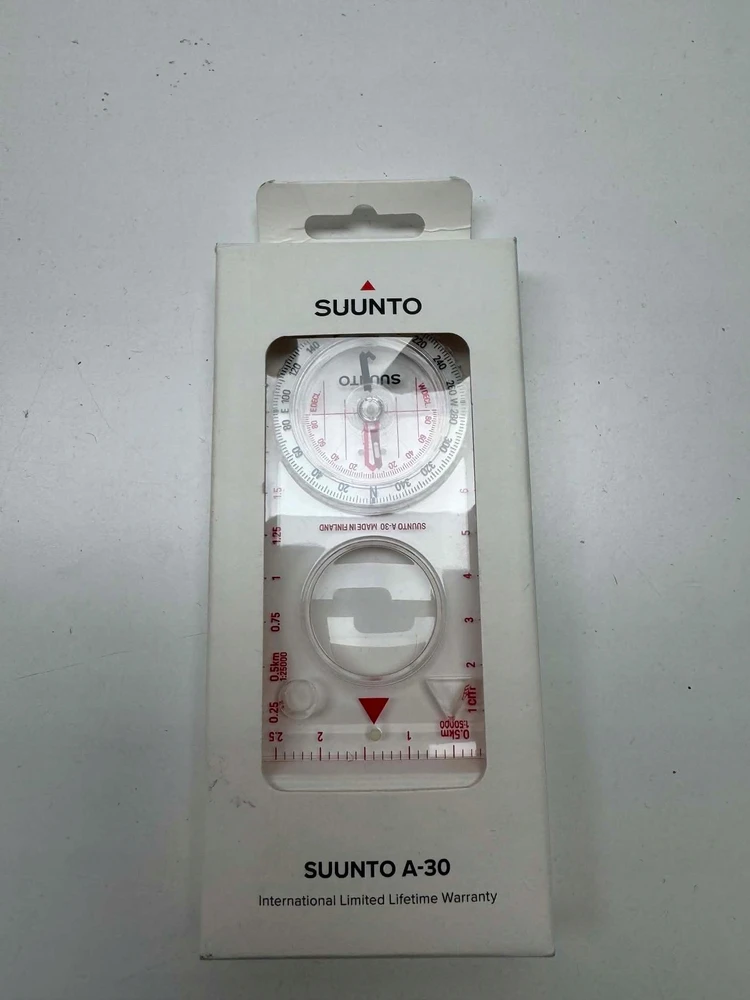 Suunto Compass A-30 SH, Pietų pusrutulis, metrinė skalė, SS012095014, Whi