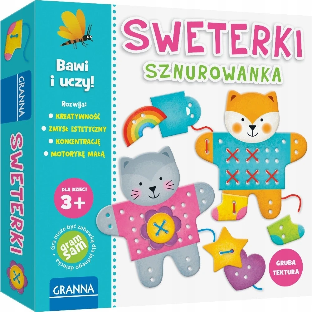 Suvarstomi megztiniai 3+ Granna