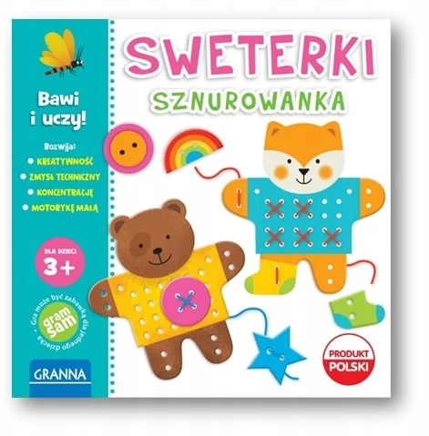 Suvarstomi megztiniai 3+ Granna