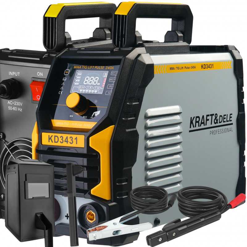 Kraftdele Suvirinimo inverteris MMA TIG LIFT, 340A, 230V
