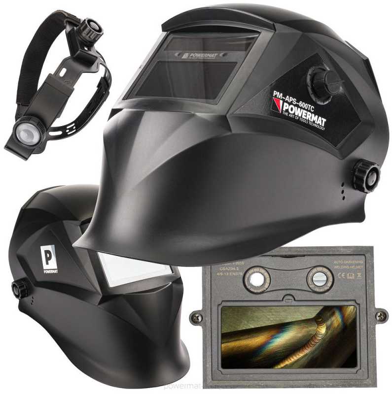 Powermat Suvirintojo skydelis automatinis 600TC
