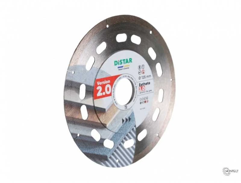 DISTAR ESTHETE 2.0 švaraus pjovimo diskas plytelėms 125mm