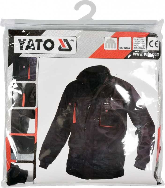 Striukė Yato YT-80141; M; juodas/raudonas