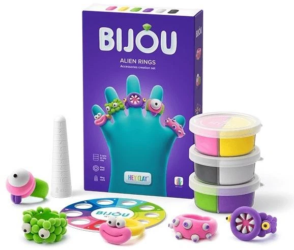 TM Toys Ei, Clay Bijou ateivių žiedai