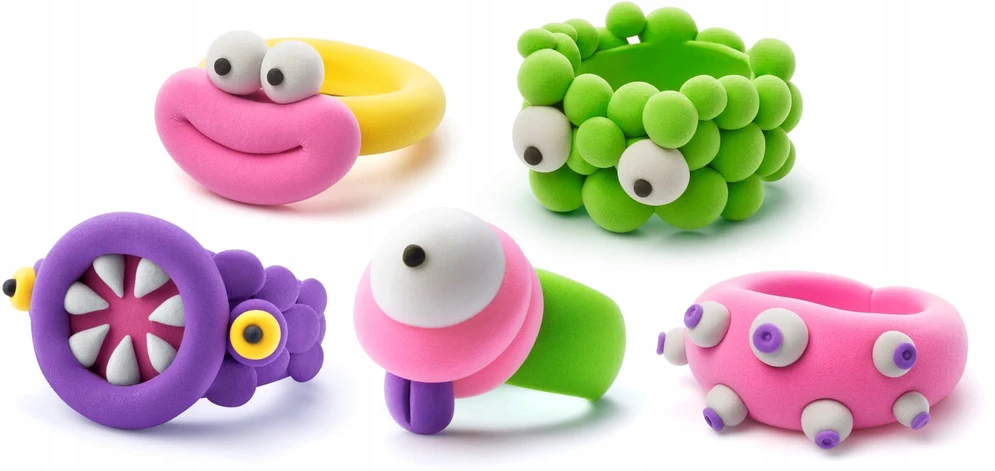 TM Toys Ei, Clay Bijou ateivių žiedai