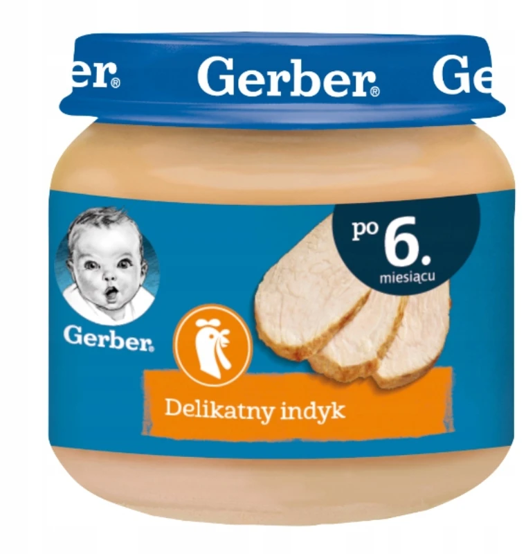 Švelni kalakutienos vakarienė nuo 6 mėnesių 80 g Gerber