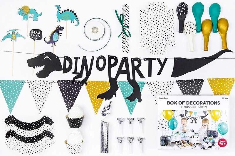 PartyDeco Dekoracijų rinkinys Dinozaurai