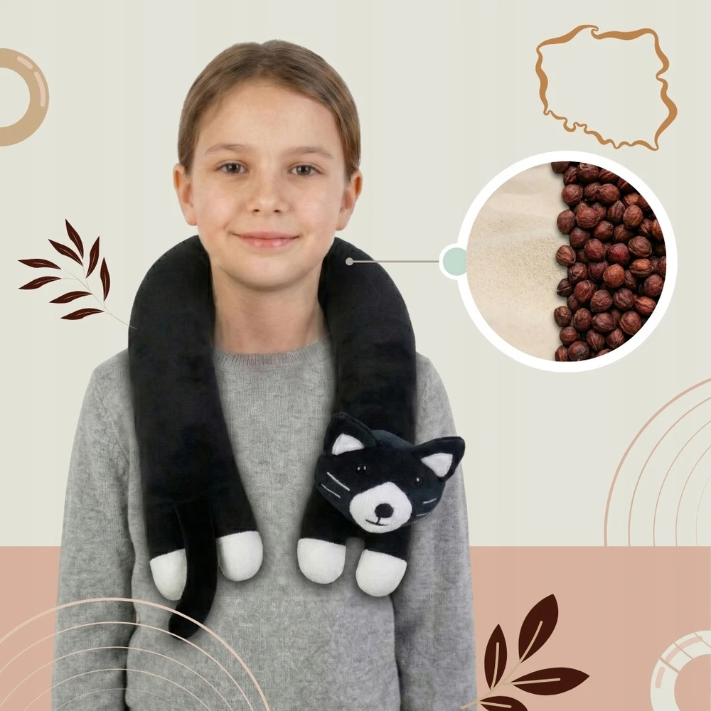 Svertinis pliušinis katinas Sensonis juodas 2kg