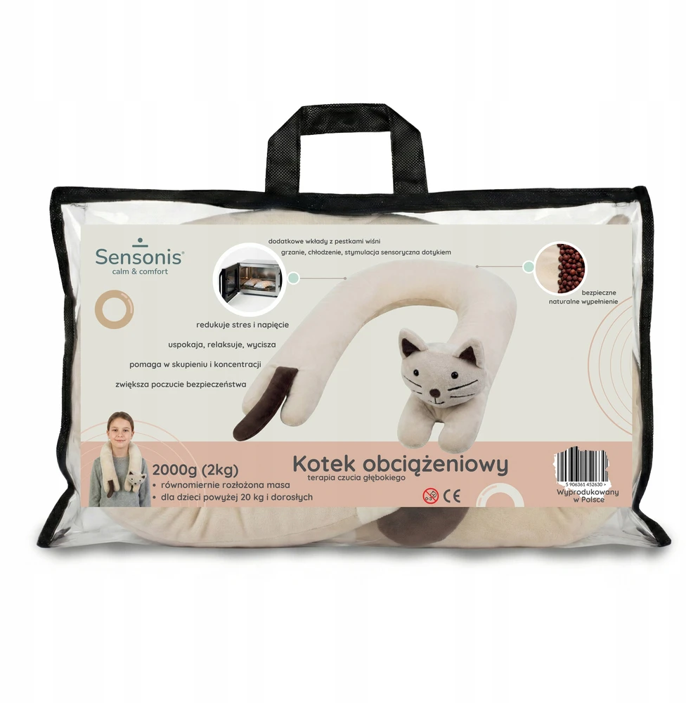 Svertinis pliušinis kačių biskvitas Sensonis 2kg