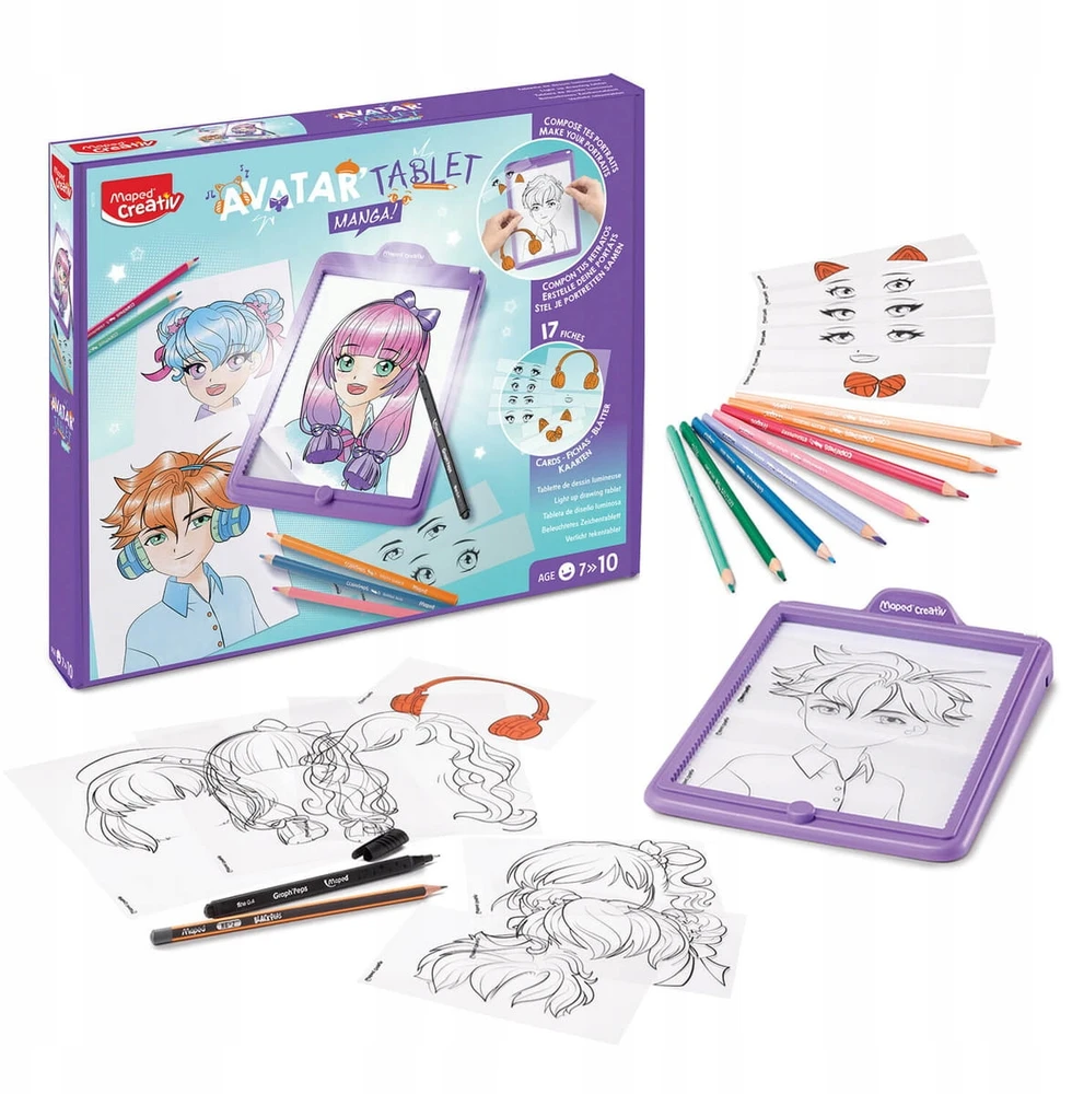Maped Manga Creativ piešimo planšetė