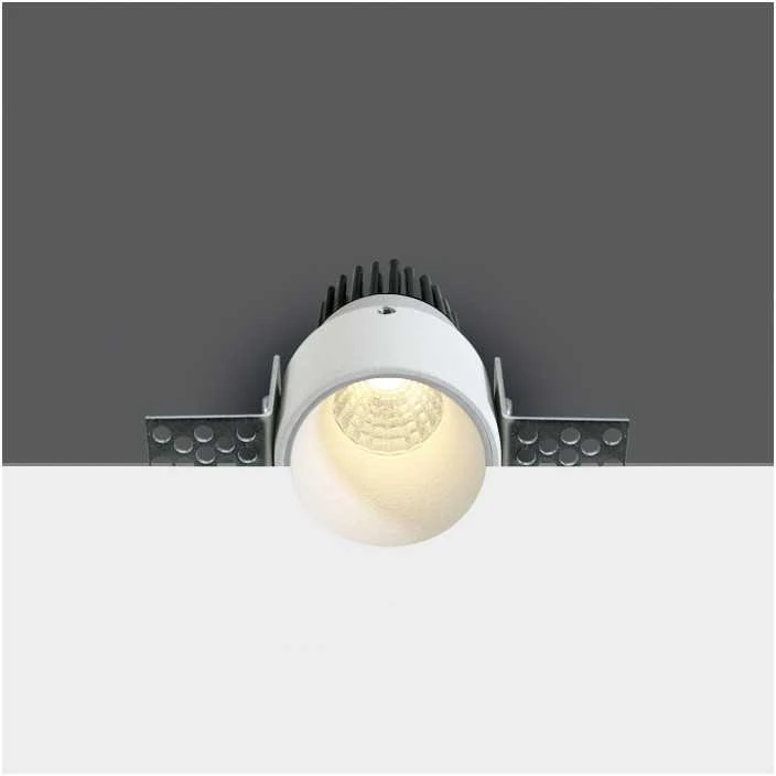 3W LED užglaistomas šviestuvas, baltas, 3000K, 10103BTR/W/W