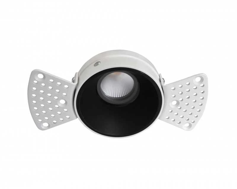 12W LED užglaistomas šviestuvas ALEA, juodas, 3000K, 3914-111B-3-S-38