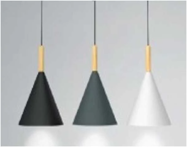 Pakabinamas šviestuvas Bona Electrica Šviestuvas ECOLIGHT LUMIN A092 Juoda spalva