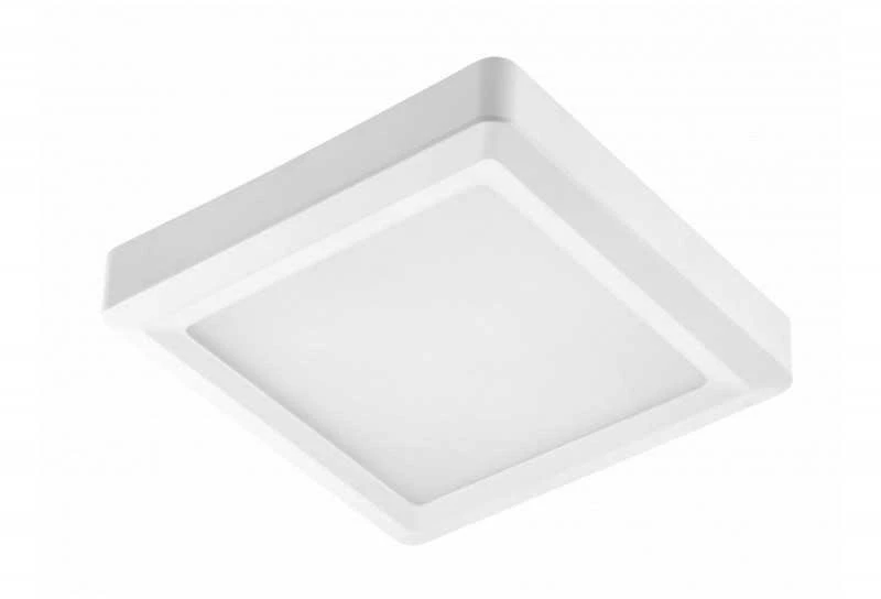 Lubinis šviestuvas GTV Paviršinė LED panelė LOUIS 6W/840 kvadratinė hermetinė