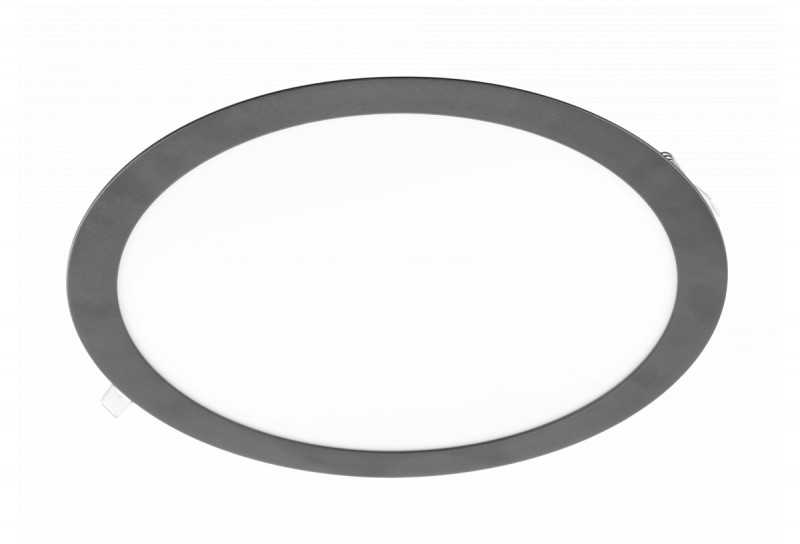 Šviestuvas GTV ORIS potinkinis LED 24W, 4000K, Juodas