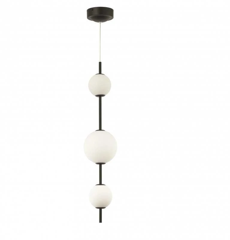 12W LED pakabinamas šviestuvas, juodas, 3000K, 20132