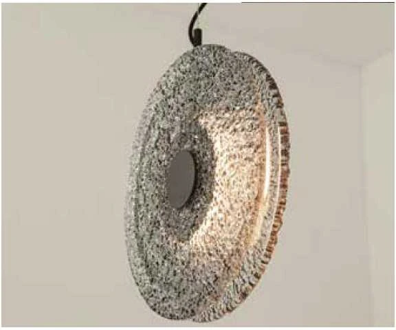 8W LED pakabinamas šviestuvas, juodu korpusu/dūmų sp. stiklas, 3000K, 23072