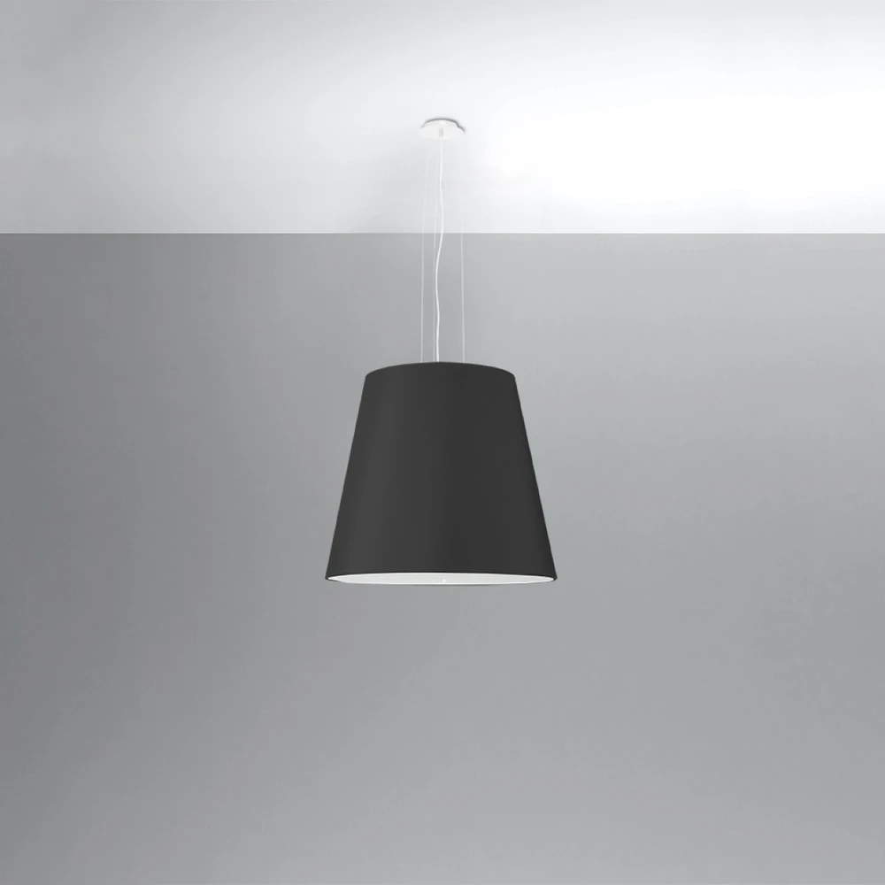 Pakabinamas šviestuvas Sollux Lighting Šviestuvas SOLLUX GENEVE 50 juodas